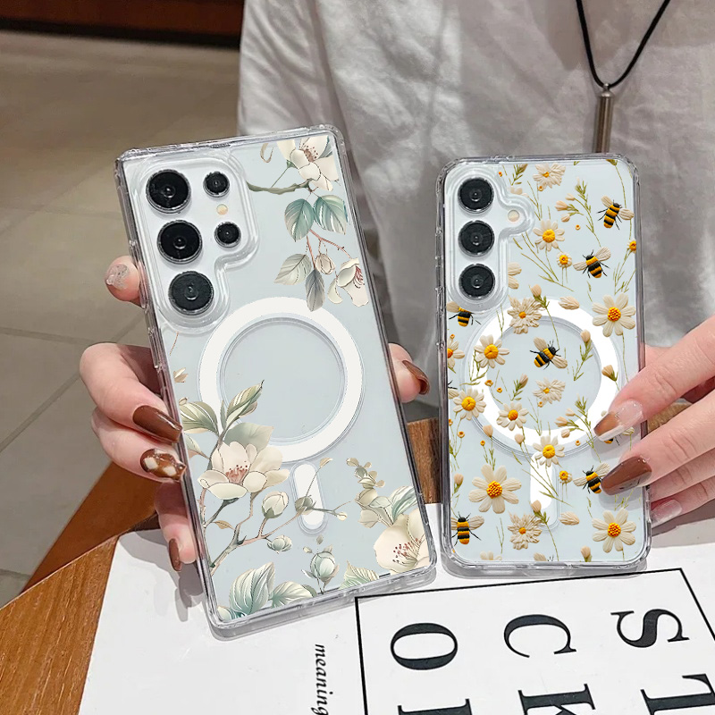 Samsung Galaxy S25 - Flower For Magsafe Magnetic Case For
