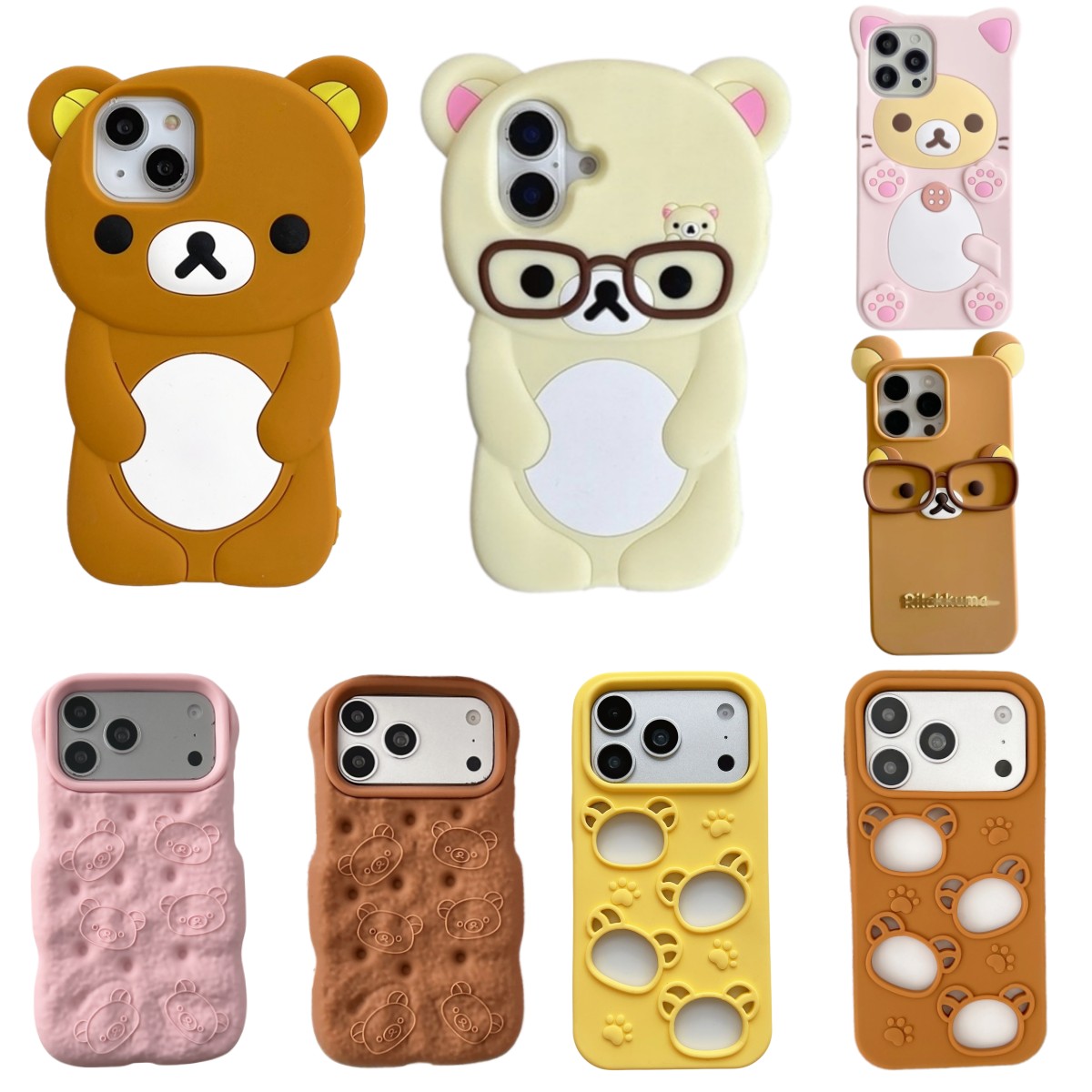 So Cute 3D Cartoon Teddy Bear  - đánh giá và giá Apple Iphone 15 Pro Max
