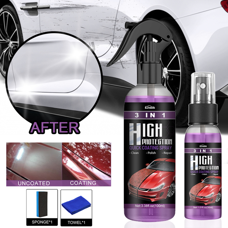 100ML 3 In 1 Car Ceramic Nano  - đánh giá và giá Nano Liquid Coating