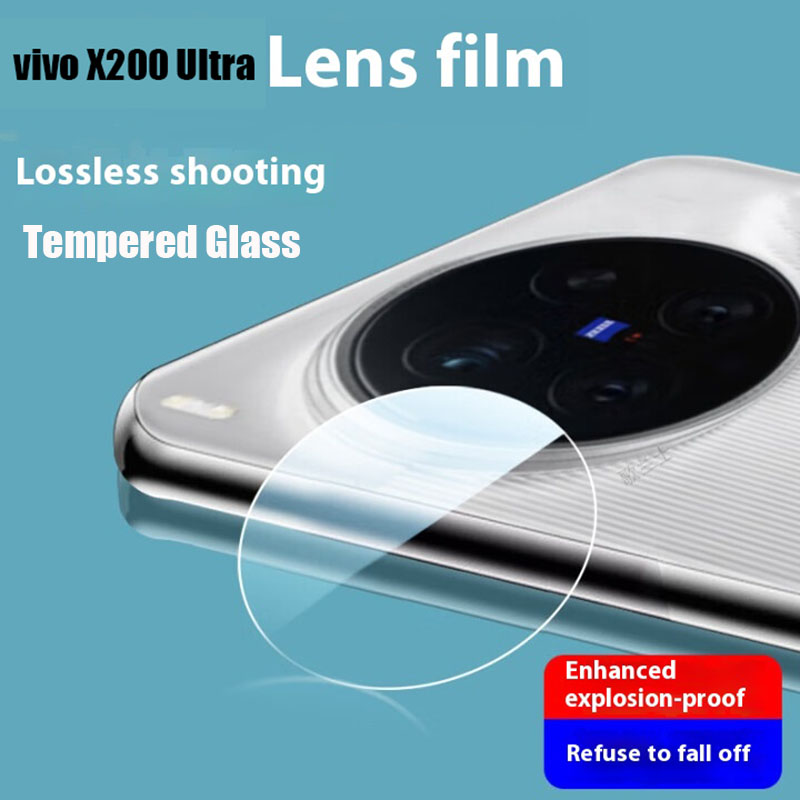 3D Back Tempered Glass Camera  - đánh giá và giá Vivo X200