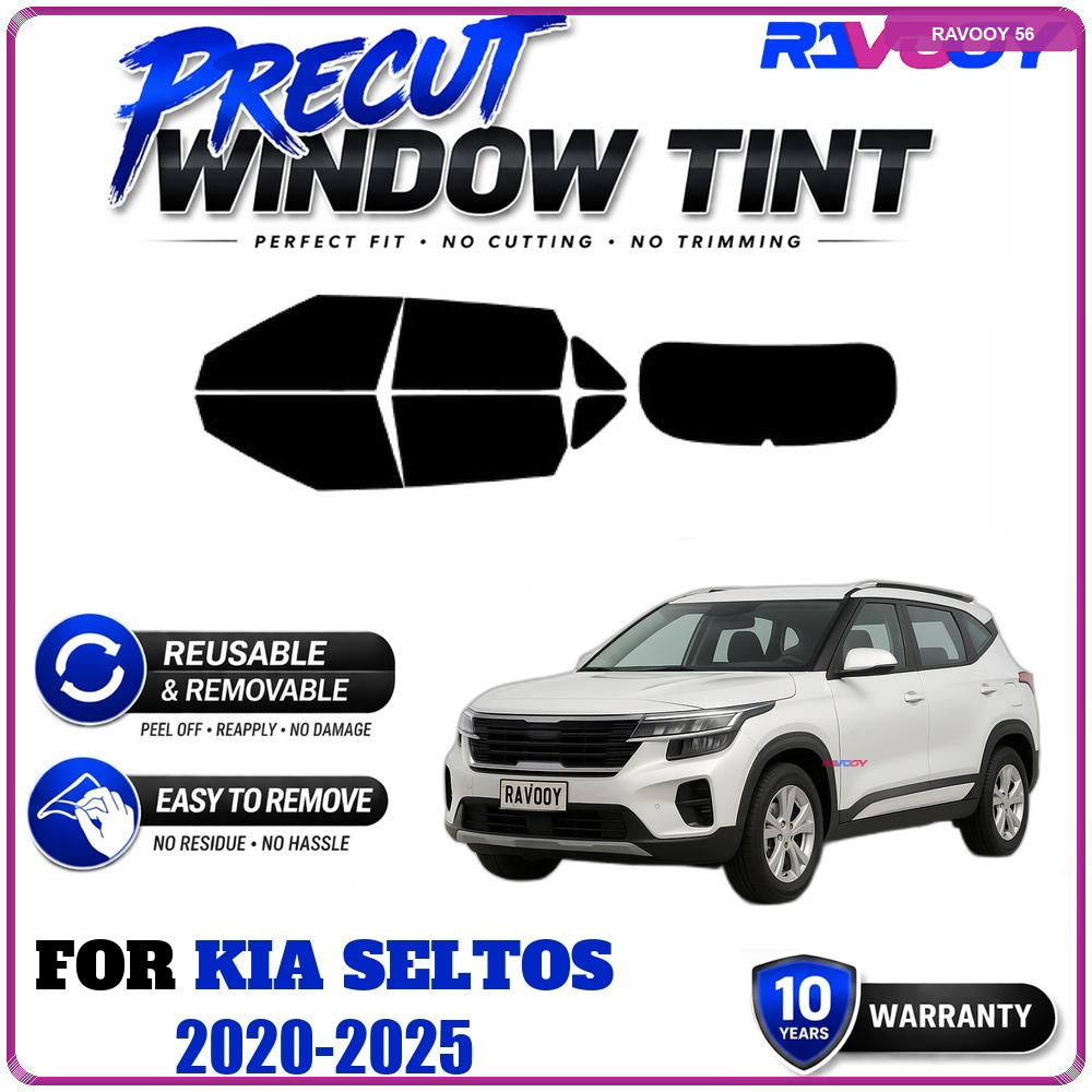 RAVOOY Precut Window Tint, Reu - đánh giá và giá Air Bubble Remover