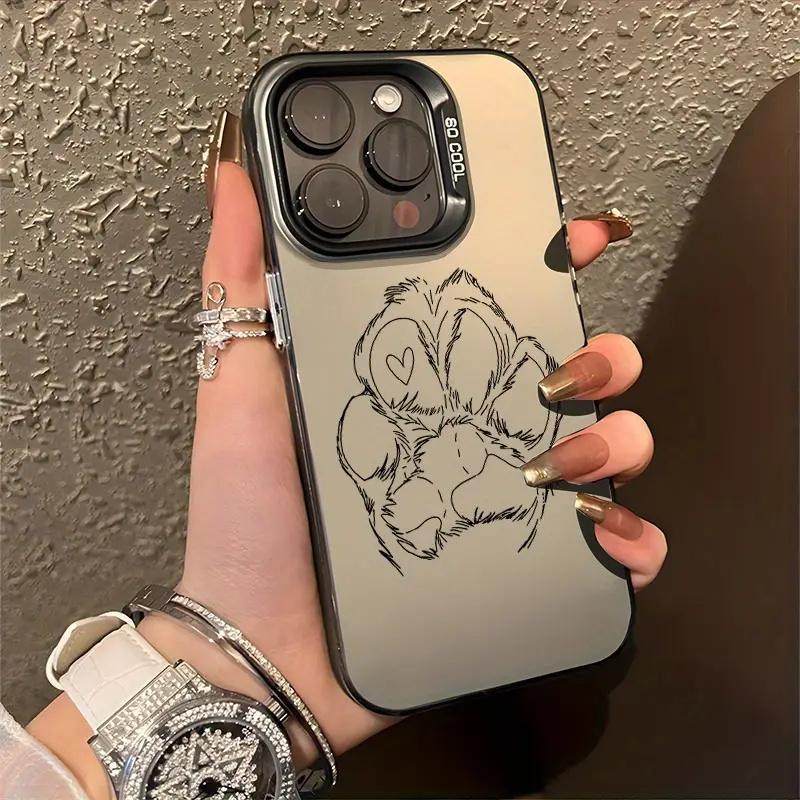 Cute Dog Paw Print Phone Case  - đánh giá và giá Samsung Galaxy S25