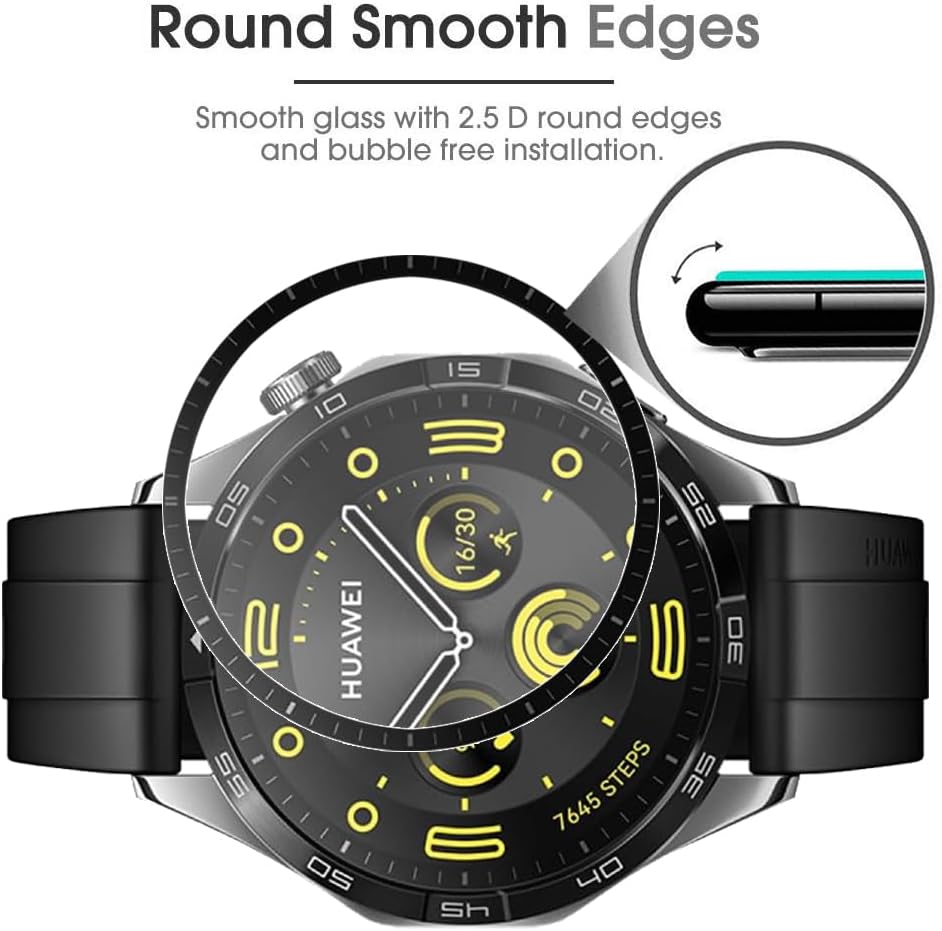 3D Film for Huawei Watch GT5Pr - đánh giá và giá Curved Edge Screen