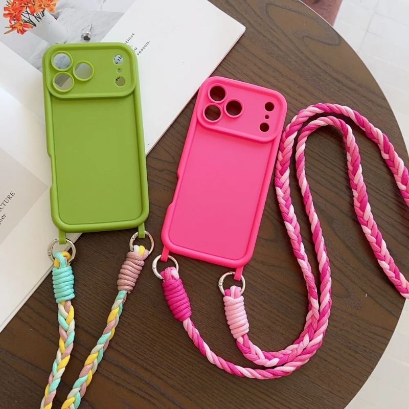 Crossbody Lanyard Braided Cord - đánh giá và giá Apple Iphone 16