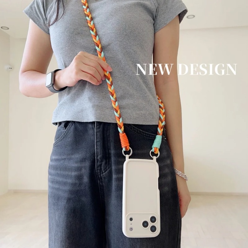 Crossbody Lanyard Braided Cord - đánh giá và giá Apple Iphone 16