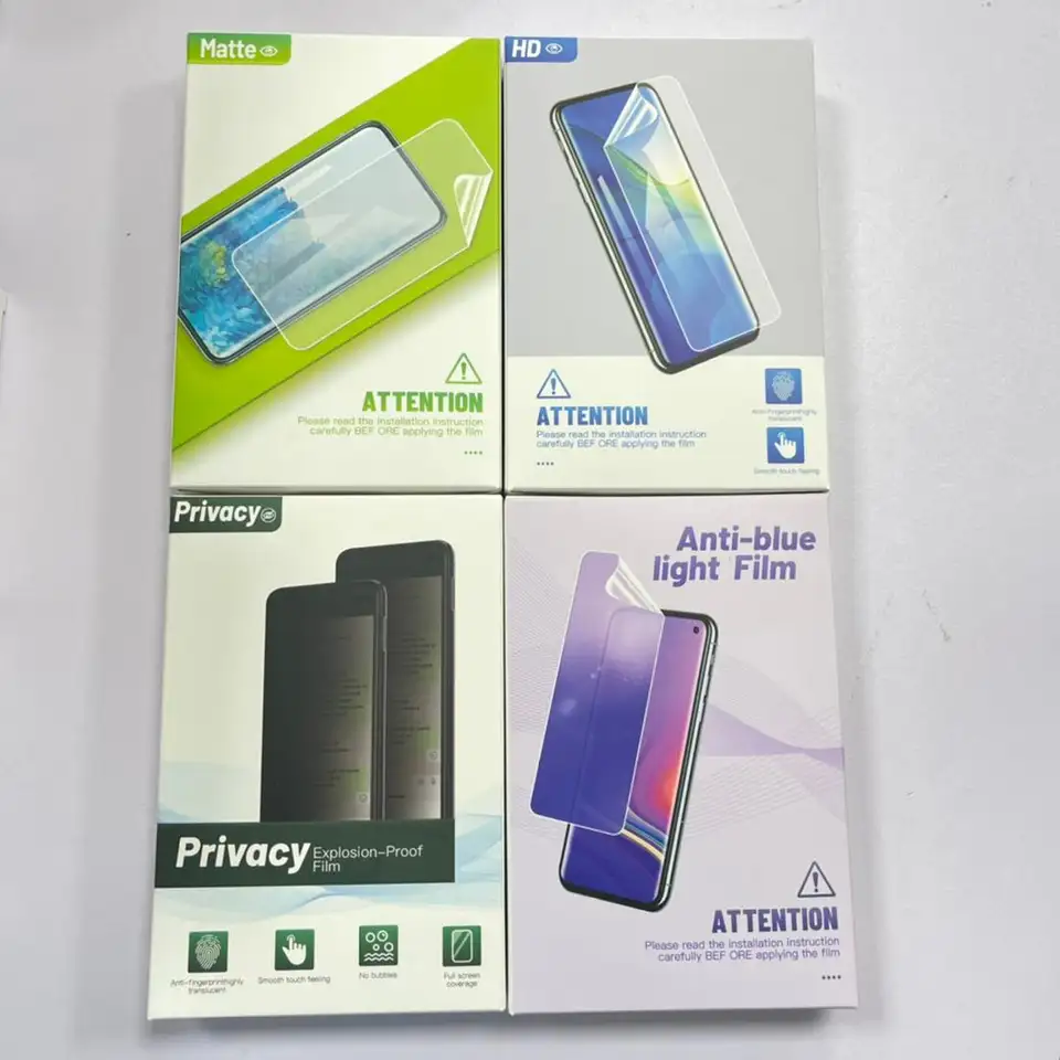 50PCs Flexible Hydrogel TPU HD - đánh giá và giá Flexible Tpu Film