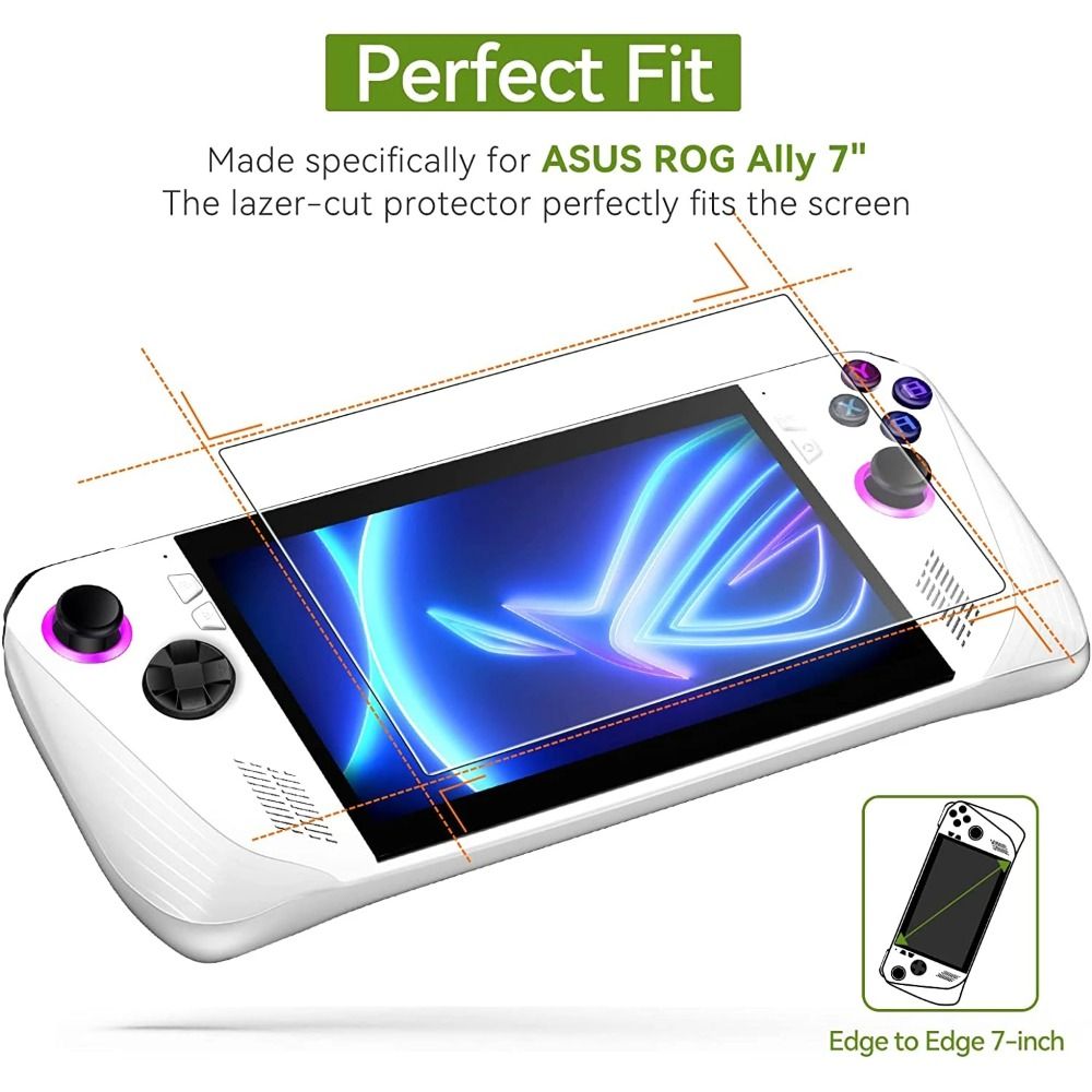 3PCS Accessories Game Console  - đánh giá và giá Curved Edge Screen