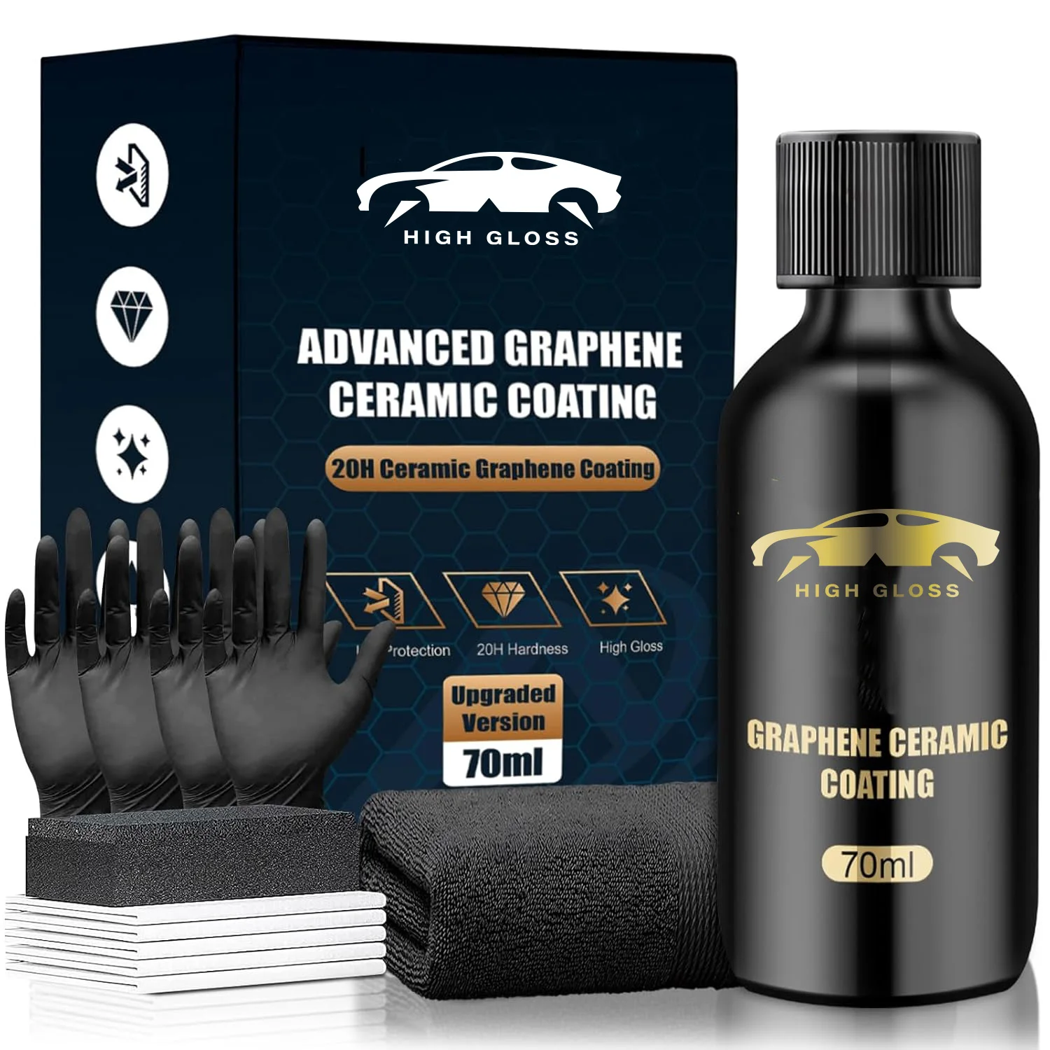 Graphene Ceramic Coating Advan - đánh giá và giá Nano Liquid Coating