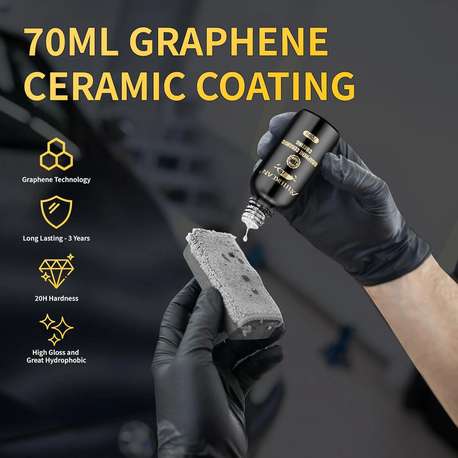 Graphene Ceramic Coating Advan - đánh giá và giá Nano Liquid Coating