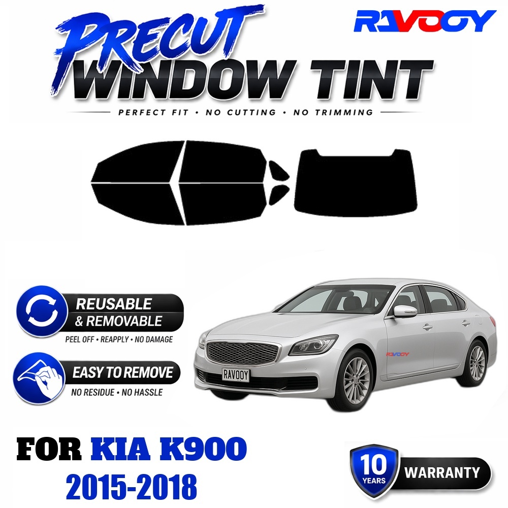 RAVOOY Precut Window Tint, Reu - đánh giá và giá Air Bubble Remover